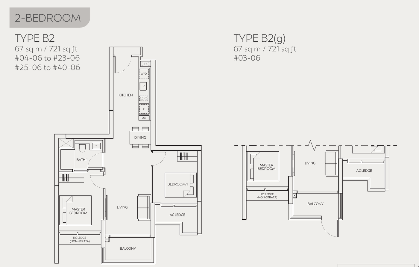 2-Bedroom, Type B2